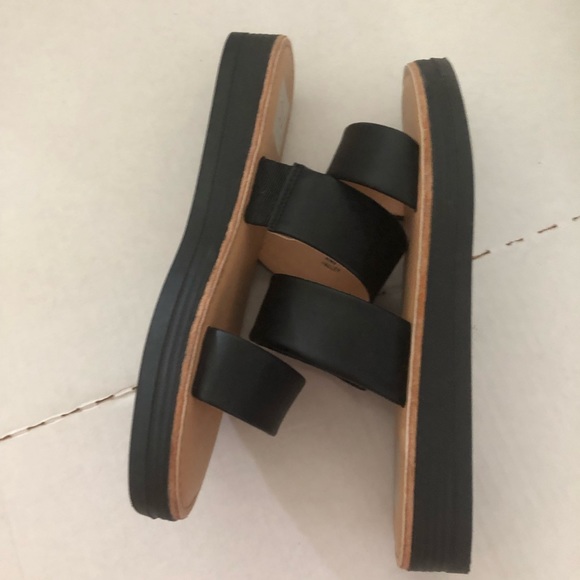 dv dolce vita black sandal size 7 - Picture 3 of 6